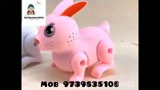 Battery operated kids Rabbit Toy