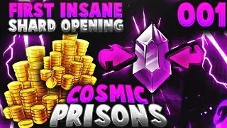 Minecraft COSMIC Prisons | FIRST INSANE SHARD OPENING! Ep.1 (CosmicPvP Prisons)