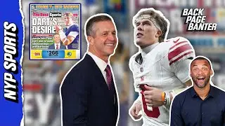 Jaxson Dart's ready to WIN with John Harbaugh! | Back Page Banter