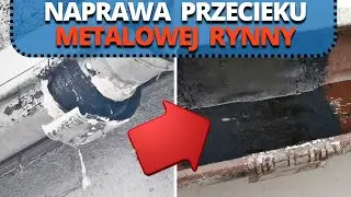 Rynna Przecieka na Łączeniu ? - Naprawa Metalowych Rynien