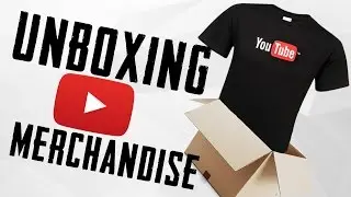 YOUTUBE MERCHANDISE UNBOXING! | SHIRTS, SWEATERS, MUGS AND MORE :D