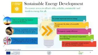 Energy Development and Current Policies in Developing Countries - INTENSE project