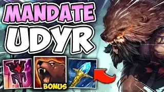 UDYR E DEALS INSANE BONUS DAMAGE WITH IMPERIAL MANDATE BUILD! (WEIRDEST BUILD EVER)