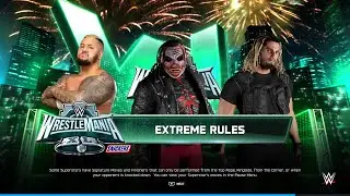 Сет Роллинс против Соло против Изверга! WWE 2K25 EXTREME RULES
