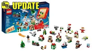 LEGO 2016 CHRISTMAS BUILD-UP 40222 SET PROMOTION NEWS UPDATE