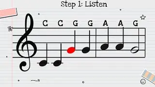 Twinkle Twinkle || Recorder, Orff, or Piano Play-Along