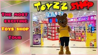 Toys shop tour , Toyzzshop&rsquo;ta harika bir gezi , oyuncak alışverişi