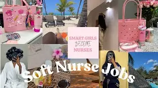 Nursing Made EASIER ♡♡♡♡  Soft Nurse Jobs| PERFECT work/life balance| LOW STRESS CAREER PATHS! LPN