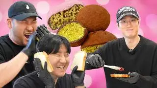베이킹 1도 모르는 남편들의 두쫀쿠 도전