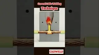 Exothermic Welding || CAD Welding #shorts #trending #exothermic