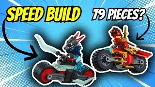 Lego Ninjago 71838 Kai's Motorcycle Speed Race Speed Build Animation