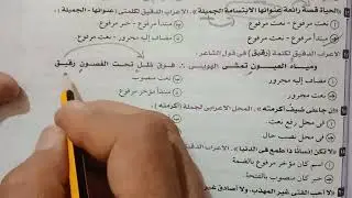 حل تدريبات النعت من كتاب كيان للصف الثالث الثانوى2024