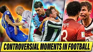 Most Controversial Moments In Football History