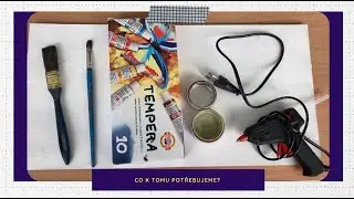 Výtvarné techniky - Práce s tavnou pistolí