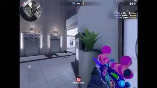 Critical Ops trying 5 finger claw for sniper vs bots 😂😂😂😂😂😂