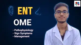 Otitis media with effusion | Serous non purulent otitis media | Glue ear | ENT bangla lecture