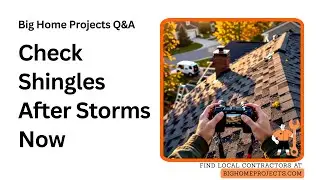 Biannual Shingle Checks Storm Followups Granule Tracking