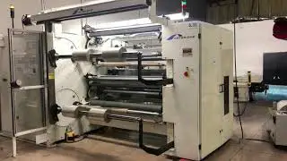 BID ON EQUIPMENT: Item 375719 - 59in Wide CATBRIDGE Duplex Turret Slitter Rewinder