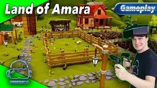 Land of Amara - Stardew Valley in VR! [SteamVR / Oculus / PSVR Gameplay][Virtual Reality]