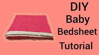 DIY - Baby Bedsheet making at Home/How to make baby Bedsheet at home/faliya making ideas 💡.