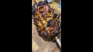 First Cook on the Gravity Series Rotisserie Kit