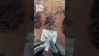 Epic Samurai Warrior Back Tattoo &ndash; Japanese Ink Perfection  #tattooinspo #shorts