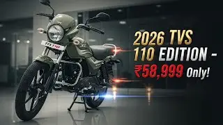 🔥 2026 TVS XL 110 &ndash; Mileage King Is Back! New Look, New Power, New Era!