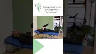 Stretching ischiocrurali e rinforzo del quadricipite #stretching #quadricipite #esercizi