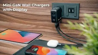 Verbatim Mini GaN Wall Chargers with Display