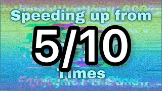 My Intro Speeding up to ABSOLUTE INFINITY TIMES!!!!! - Part 5: Tethrathoth