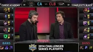 compLexity.Black vs Curse Academy | Game 4 for 3rd place | NA Challenger Series Playoffs CLB vs CA