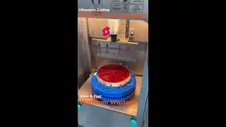What are the benefits of ultrasonic cutting? #cakecuttingmachine
