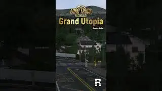 Grand Utopia 1:19 City Crater Lake compatible to #ets2 #grandutopia #rudatrans #promods