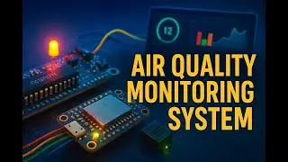 🔴Air Quality Monitoring System using PIC16F877A & ESP8266 (IoT + Blynk)
