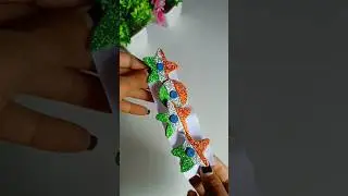 Independence diy badge from glitter paper 🇮🇳 || diy badge || #shorts #youtubeshorts #diy #india