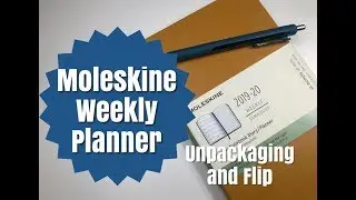 Hobonichi Weeks Inspired Moleskine 18-Month Planner Unpackaging & Flip Thru