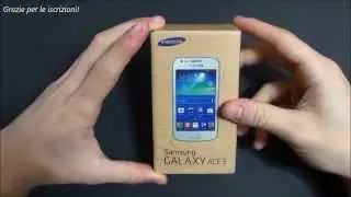 Samsung Galaxy Ace 3 LTE unboxing ita da EsperienzaMobile