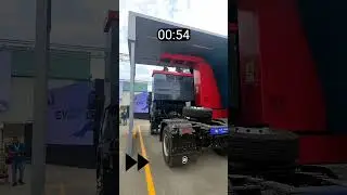 Blue Energy Electric Truck - Battery Swap