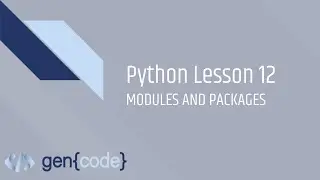 Python Modules and Packages (12)