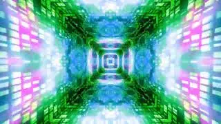 4K Neon Tunnel Loop | Hypnotic VJ Background Animation 2 Hours