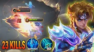 Yin Collector 23 Kills Gameplay 🔥 1v4 Maniac | Mobile Legends Bang Bang Ranked