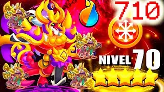 Dragon City HNT Skin Đẹp High Master Karma Dragon Max Level 70 Quá Bá Đạo HNT CHANNEL P710