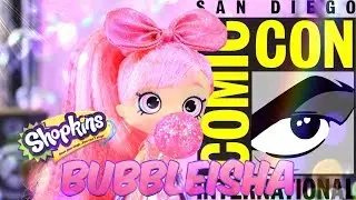 SHOPKINS COMICON Exclusive BUBBLEISHA Shoppie PLUS Giveaway!!