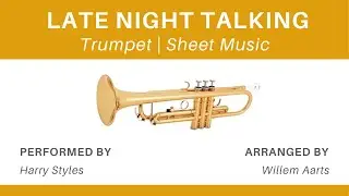 Late Night Talking - Harry Styles | Trumpet | Sheet Music