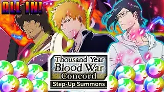 ALL IN! 5K+ Orb Summons for TYBW Round 16 Ichigo, Chad & Uryu! Bleach Brave Souls