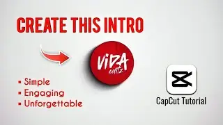 How to Make YOUTUBE INTRO in CapCut 2024