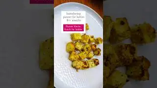 pan fried paneer for babies | marinated paneer for kids | paneer recipe for 8 months old #babyfood