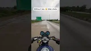Without key bike chalu #shorts #bike#attitude #ktm #duke #ktmduke #trending #reels #status