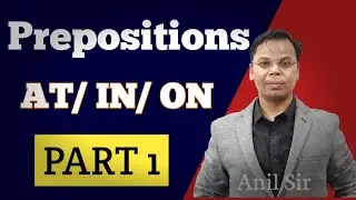 #Prepositions || AT/IN/ON ||PART 1|| #PrepositionsOfTime