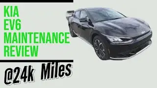 Kia EV6 24k Miles Inspection Service #ev #ev6 #kiaev6 #maintenance